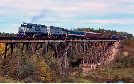 CSX Mill Creek MI Trestle